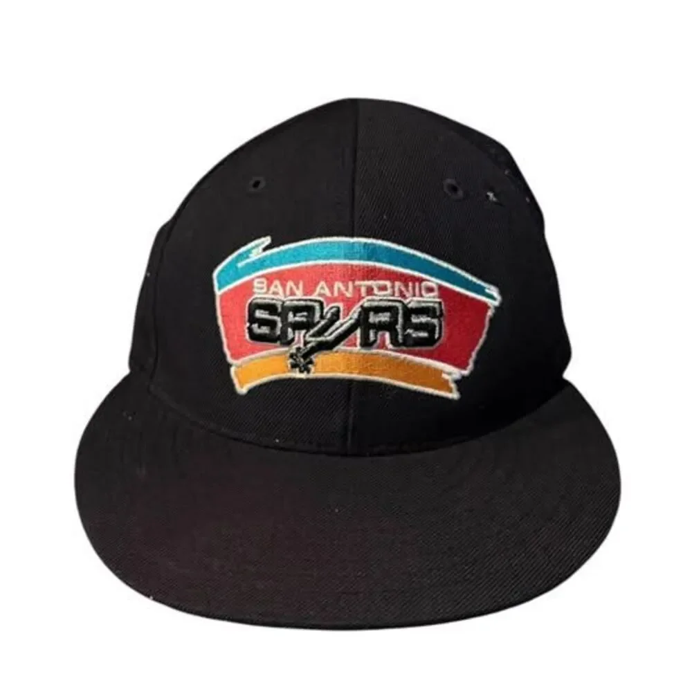 M&N Authentic San Antonio Spurs Hat 7 1/8 FITTED NBA Snapback
